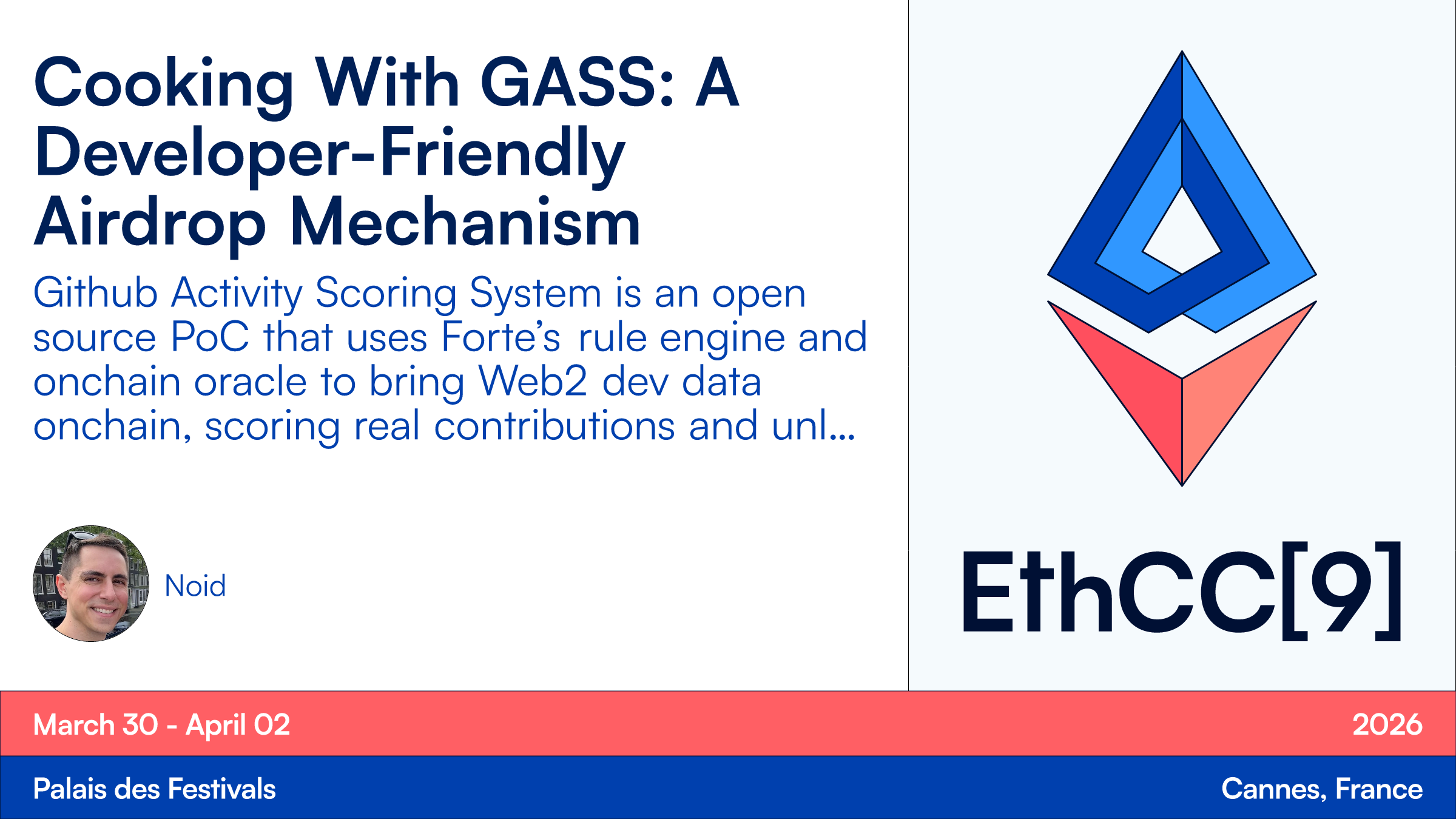 Cooking With GASS: A Developer-Friendly Airdrop Mechanism | EthCC[9]
